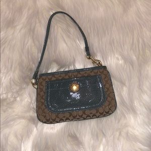 COACH WRISTLET! Turquoise. Perfect for summer!